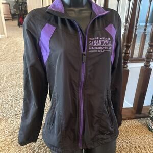 Rock n Roll Marathon Finisher San Antonio 2012 Embroidered Jacket Womens Small